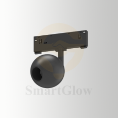 【SG10-80-12RG】Extremely Narrow 10mm recessed Magnetic Track Led Spherical spot Lights