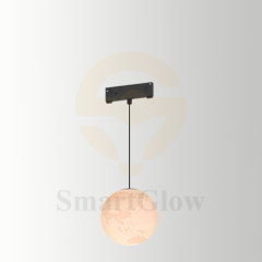 Ultra Thin Track 180° Beam Angle Magnetic decoration Spherical Lamp