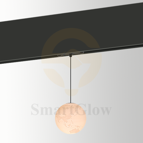 Ultra Thin Track 180° Beam Angle Magnetic decoration Spherical Lamp