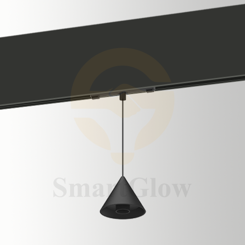48V Low Voltage Magnetic Triangle Antiglare Surface mounted pendant Lamp