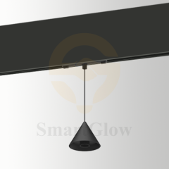 48V Low Voltage Magnetic Triangle Antiglare Surface mounted pendant Lamp