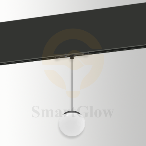 10mm Ultra Thin Aluminum Magnet Track 180° Beam Angle Magnetic Spherical Lamp