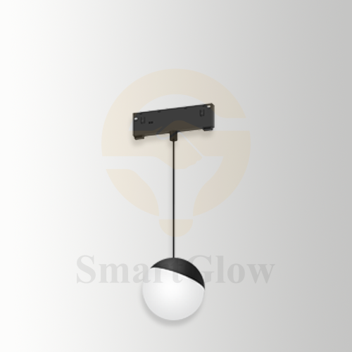 【SG10-95-6PD】Ultra Thin Aluminum Magnet Track 180° Beam Angle pendant Spherical Lamp