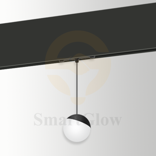 【SG10-95-6PD】Ultra Thin Aluminum Magnet Track 180° Beam Angle pendant Spherical Lamp