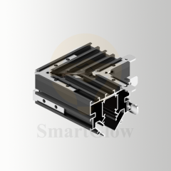 Low Voltage Stretch Ceiling Profile Accessories 45 degree cutting trockvertical splicing piece