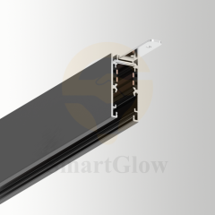 Low Voltage 48V Ultra Thin Aluminum Surface Mount Smart Magnet Track Lighting System
