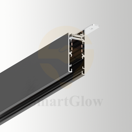 Low Voltage 48V Ultra Thin Aluminum Surface Mount Smart Magnet Track Lighting System