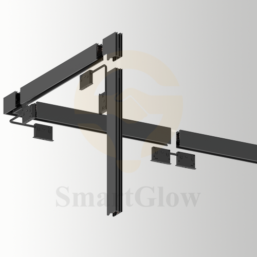48V Extremely Slim Magnetic Track kits Direct power module