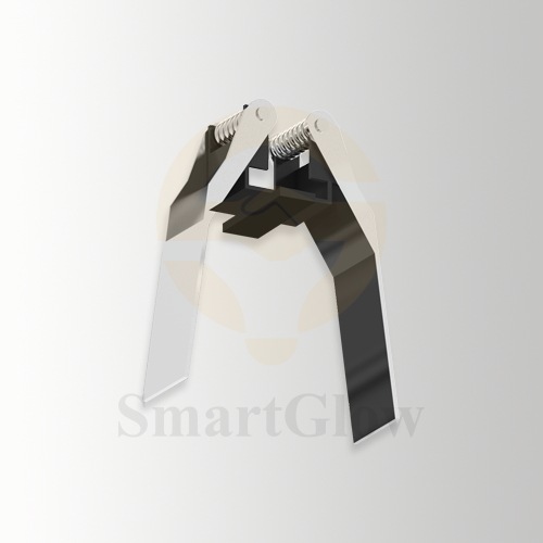 Embedded Magnetic Track Lighting Accessories Spring Clasp