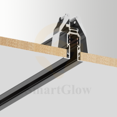 10mm Extremely Narrow dimmable Embedded Ceiling Magnetic Track Lighting System