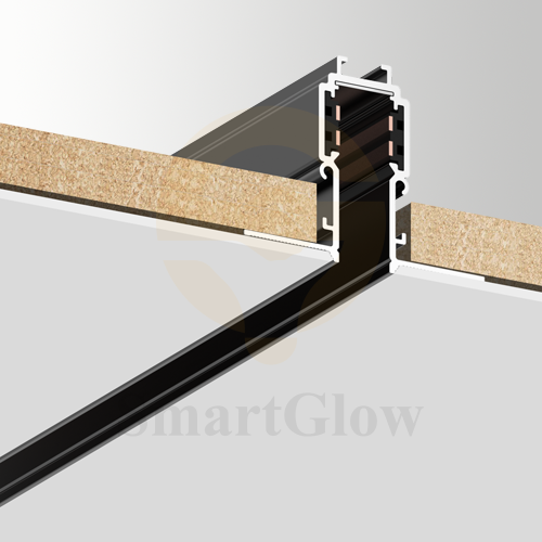 48V Extremely Narrow 10mm Dimmable LED Magnetic Track Lighting System
