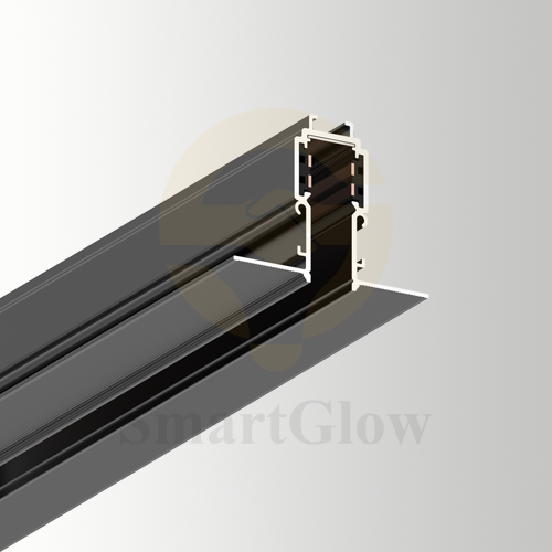 48V Extremely Narrow 10mm Dimmable LED Magnetic Track Lighting System