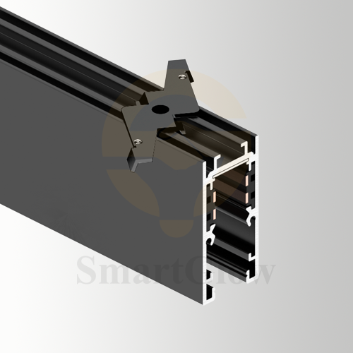 Extremely Narrow Magnetic Track Lighting Accessories Surface mountedrotating buckle