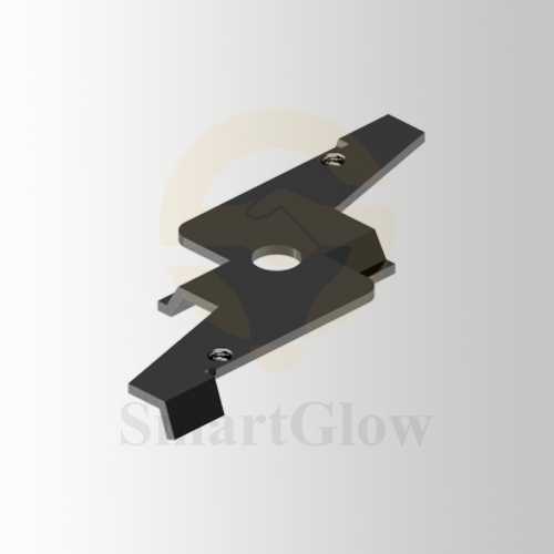 Extremely Narrow Magnetic Track Lighting Accessories Surface mountedrotating buckle