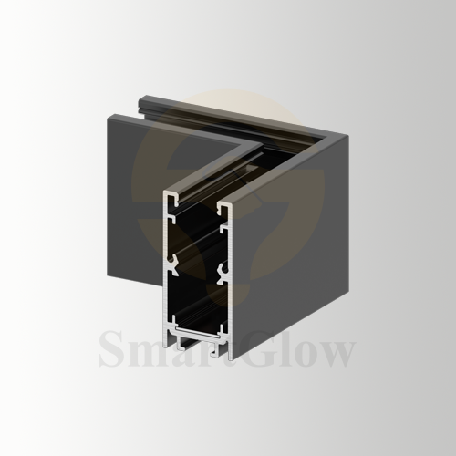 10mm Extremely Narrow Magnetic LED Track Lighting Accessories Horizontal Angle