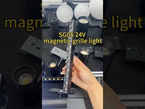 5mm Low Voltage Smart Embedded Magnetic Track Linear Grille Lights