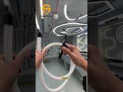 24V Low Voltage Narrow Customization Magnetic Flexible Silicone Light