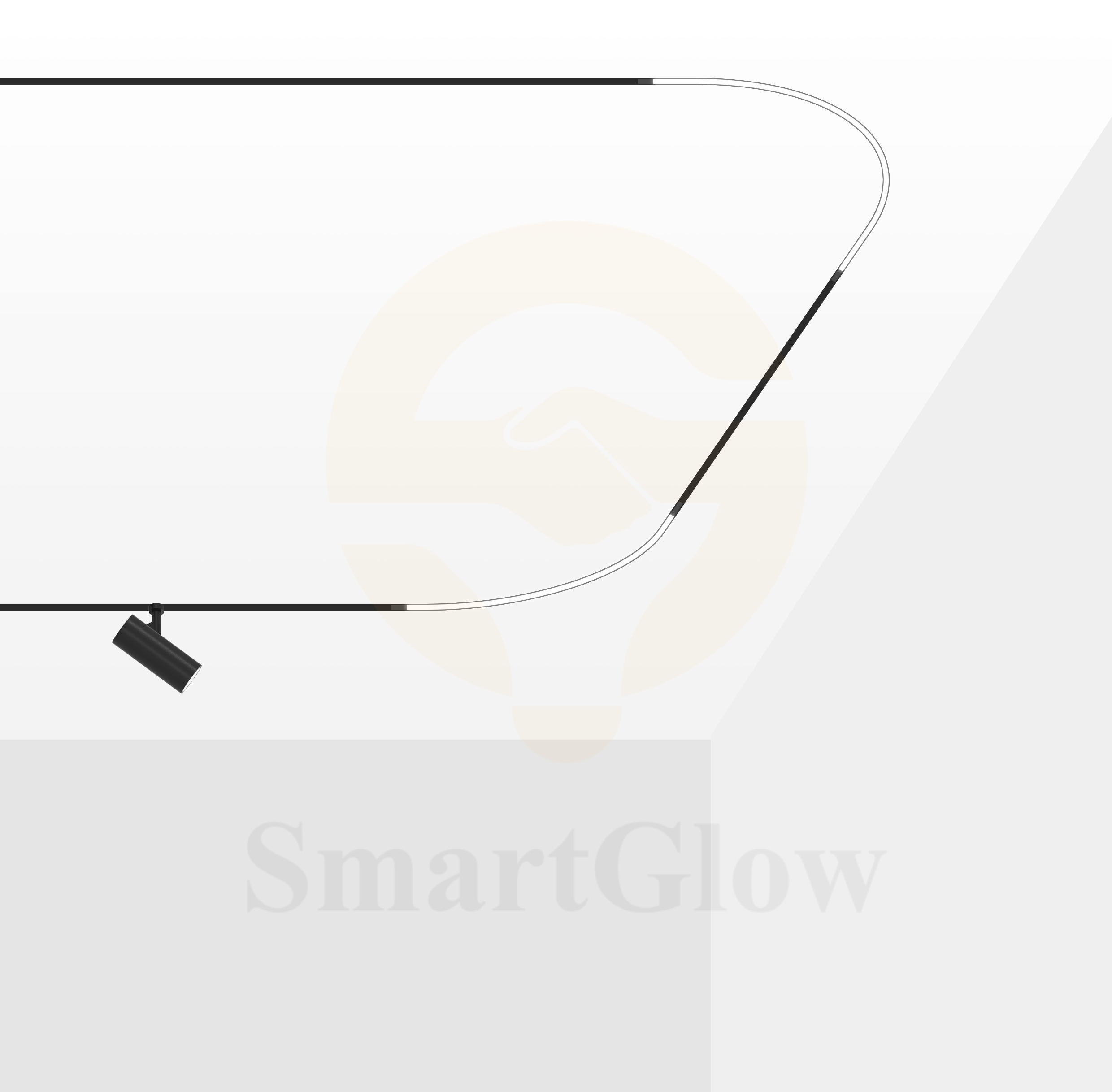 Extremely Narrow Recessed Smart Dimmable Magnetic Flexibale Soft Silicone Lamp