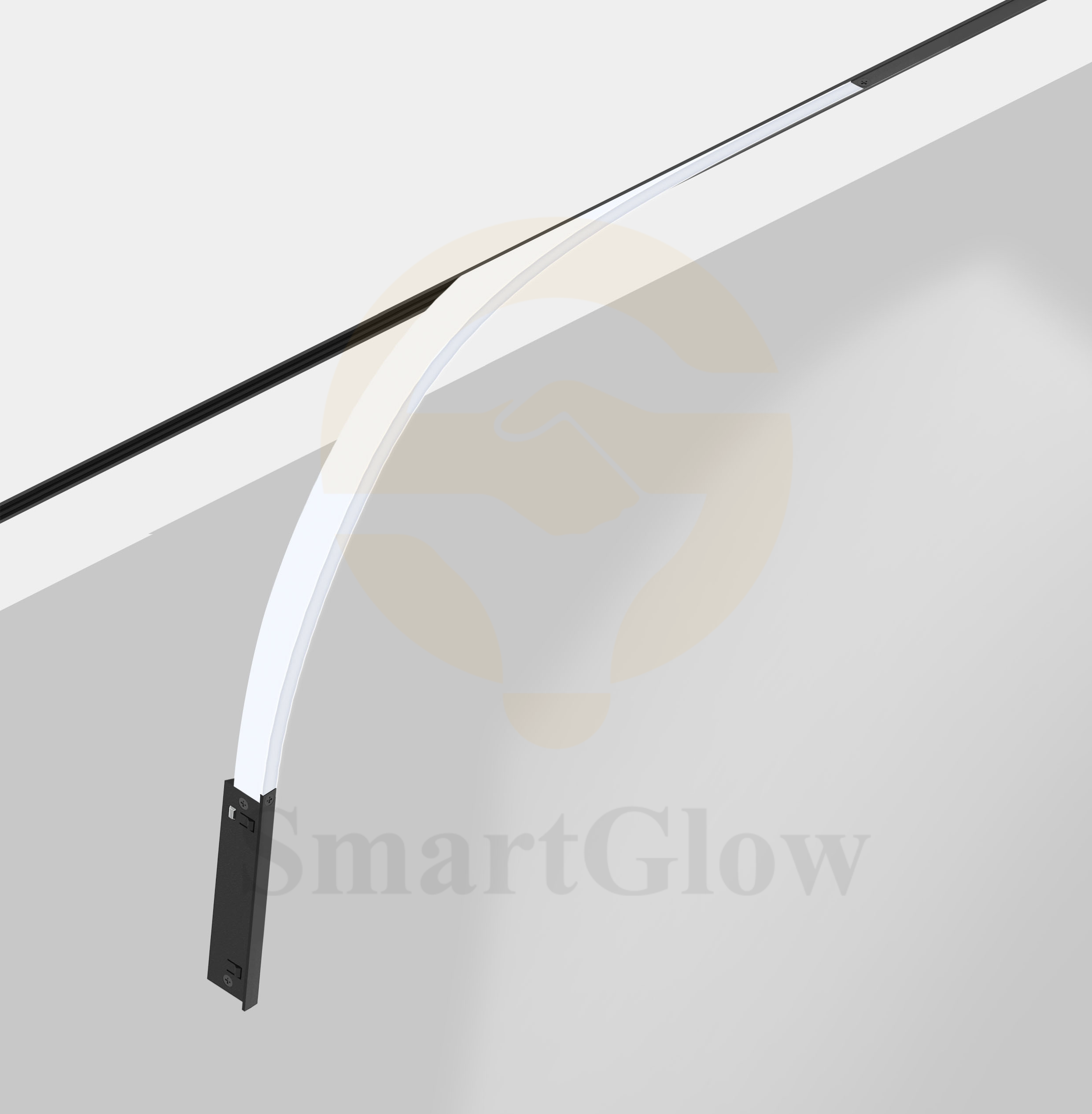 Extremely Narrow Recessed Smart Dimmable Magnetic Flexibale Soft Silicone Lamp