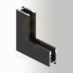 24V Extremely Narrow Magnetic Track for Lighting Accessories Vertical Angle