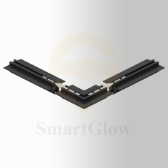 24V Interior decoration 10mm track Magnetic Track kits Horizontal Angle