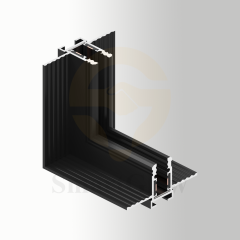 Interior decoration 5mm track Magnetic Track kits Horizontal Angle