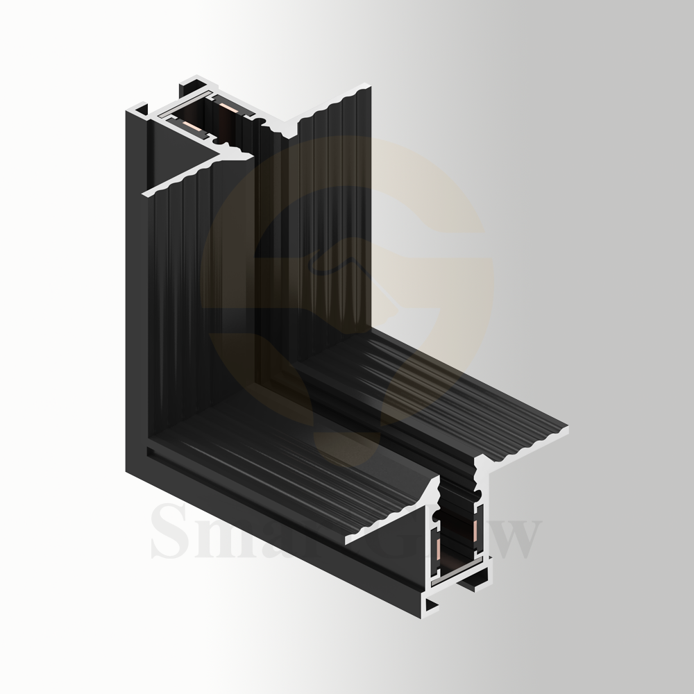 24V Aluminum Narrow Smart Remote Led Magnetic Track Vertical Angle
