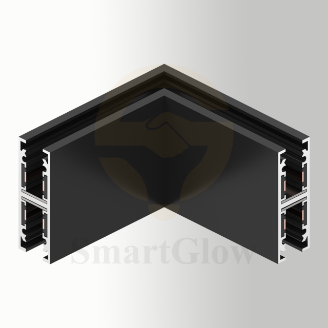 5mm Extremely Narrow Recessed Magnetic LED Track Lighting Accessories Horizontal Angle