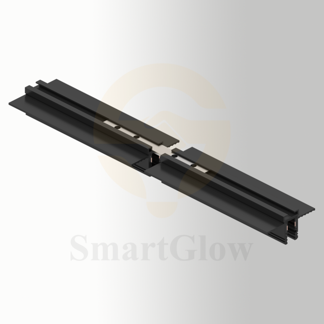 24V Aluminum Extremely Narrow Smart Remote Led Recessed Magnetic Track System