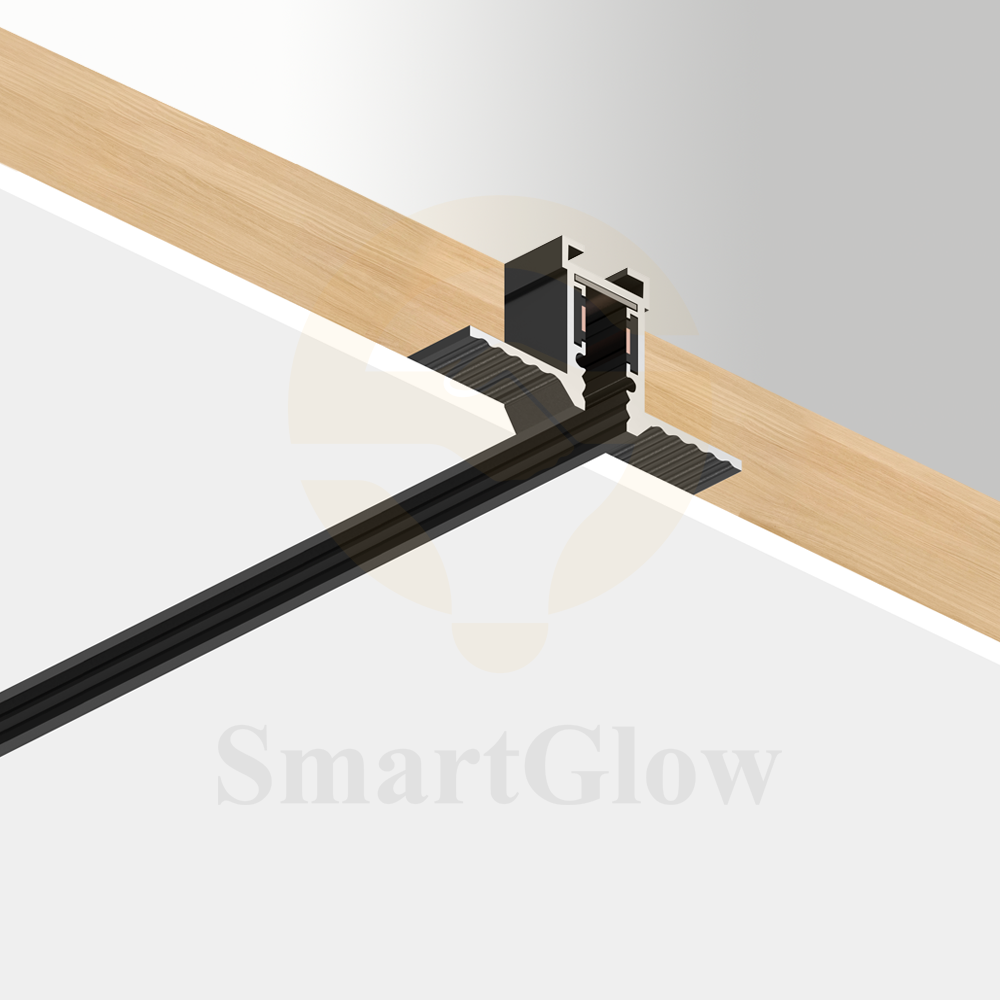 24V Extremely Narrow 5mm Dimmable LED Magnetic Track Lighting System