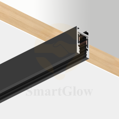 Low Voltage 24V Ultra Thin Aluminum Surface Mount Smart Magnet Track Lighting System