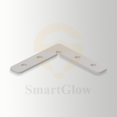 24V stretch ceiling profile accessories 45 degree cutting tockhorizontal splicing piece