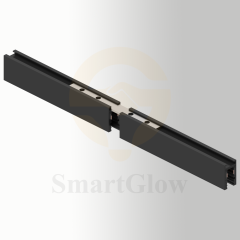 24V Ultra Narrow Magnetic Stretch Ceiling Profile Accessories Extension Splicing