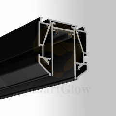 220V Linear Magnetic Lighting Track Aluminum Profile for Stretch Ceiling