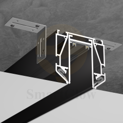220V Linear Magnetic Lighting Track Aluminum Profile for Stretch Ceiling