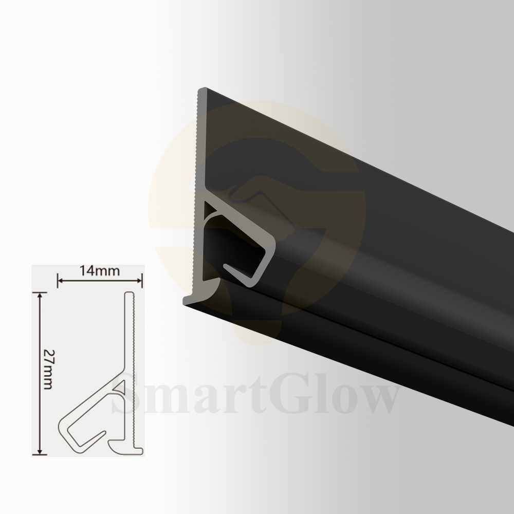 【SGPC05】Stretch PVC Fabric Wall Track System Recessed Ceiling Aluminum Profile