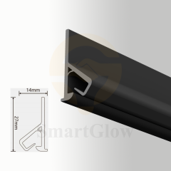 【SGPC05】Stretch PVC Fabric Wall Track System Recessed Ceiling Aluminum Profile