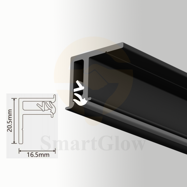 【SGPC09】PVC Film Wall Stretch Ceiling Frame Aluminium Profile