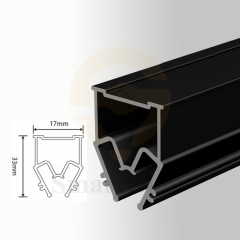 【SGW44】LED Magnetic Light Magnetic Track PVC Film Stretching Aluminum Profile