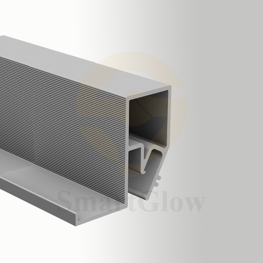 LED Strips Lighting Stretch Ceiling Aluminum Wall Profiles - Ceiling Mounted