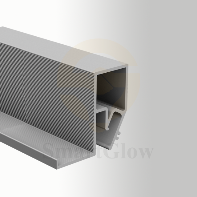 LED Strips Lighting Stretch Ceiling Aluminum Wall Profiles - Ceiling Mounted