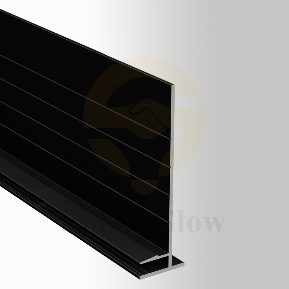 Stretch Fabric Soundproof Wall Track Aluminium Profile Frame - 60mm