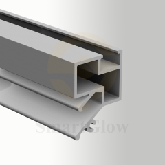 PVC Film Wall Aluminum Profiles