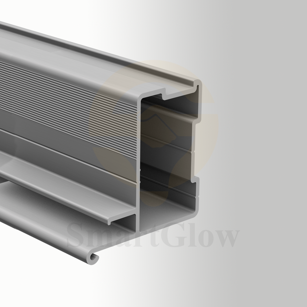 LED Lights Aluminum Profile Frame Stretch Fabric Ceiling for Wall