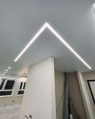 【SGL06】LED Linear Recessed Lighting Profile for Stretch Ceiling & Wall Wash System