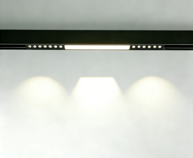 【SG2020FG】48V Smart Home Recessed Magnetic Track Linear Combination Light