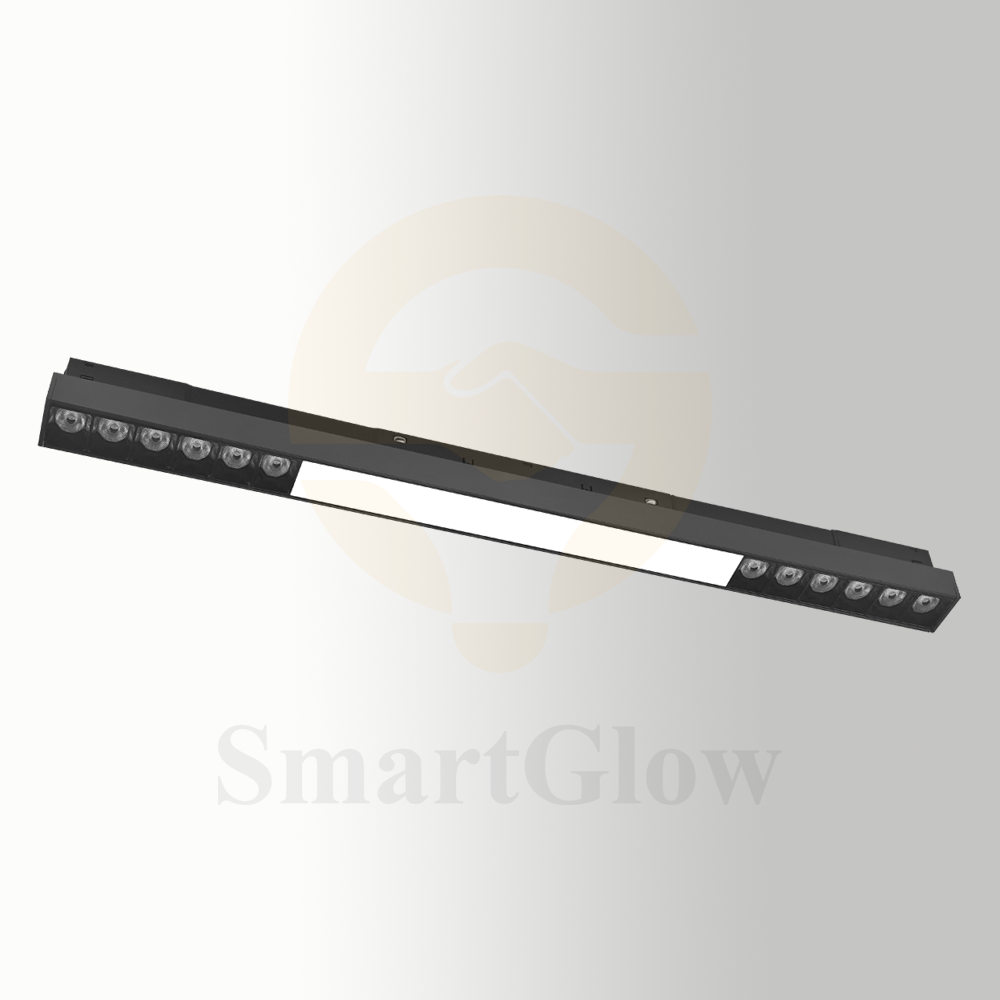 【SG2020FG】48V Smart Home Recessed Magnetic Track Linear Combination Light