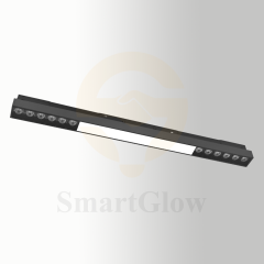 【SG2020FG】48V Smart Home Recessed Magnetic Track Linear Combination Light