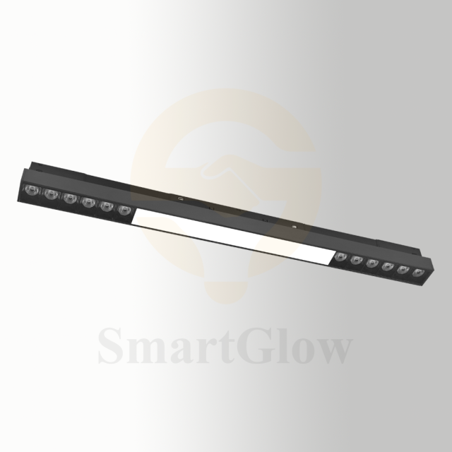 【SG2020FG】48V Smart Home Recessed Magnetic Track Linear Combination Light