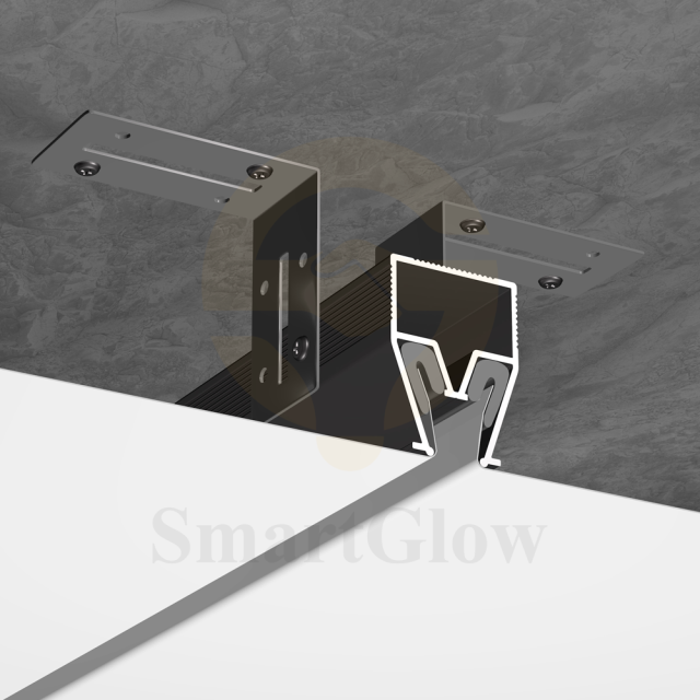 Magnetic Track LED Magnetic Lamp Stretch Ceiling Aluminum Profile
